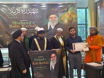 شهر بولپور هند میزبان همایش باشکوه «شهید راه کربلا، امام خامنه‌ای» بود