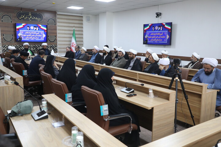 تصاویر/افتتاح دفتر خبرگزاری حوزه در استان گلستان