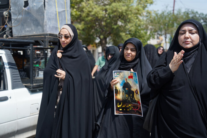 تصاویر / مراسم تشییع پیکر مطهر جانباز هشت سال دفاع مقدس استان قزوین