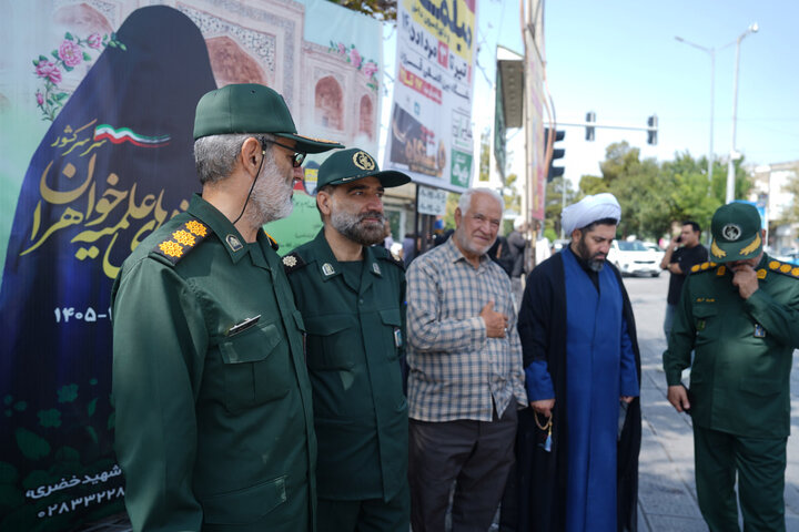تصاویر / مراسم تشییع پیکر مطهر جانباز هشت سال دفاع مقدس استان قزوین