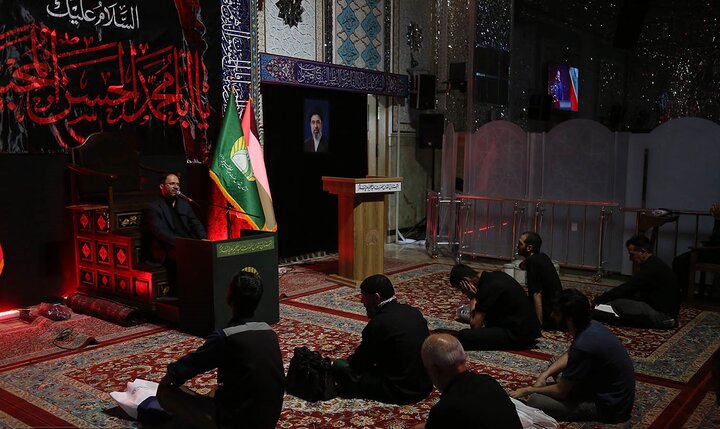 تصاویر/ مراسم عزاداری دهه اول صفر در حرم حضرت عبدالعظیم(ع)