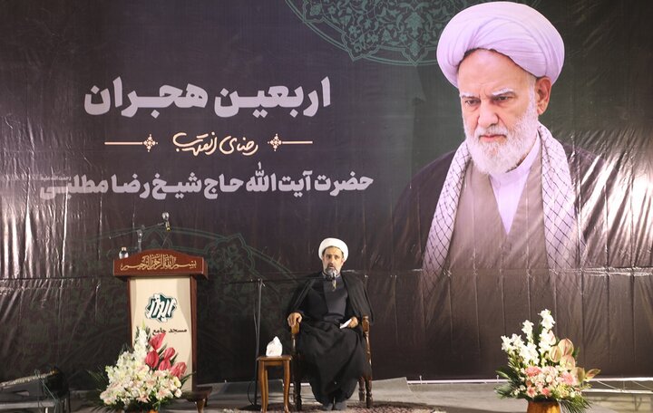 تصاویر/ مراسم چهلمین روز درگذشت امام جماعت مسجد ابوذر