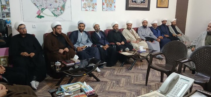تصاویر/ حجت‌ الاسلام حیدری مدیر جدید مدرسه علمیه اسدآباد معرفی شد