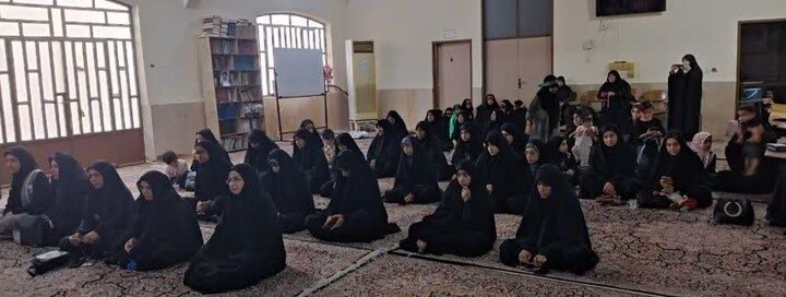 همایش سه ساله های حسینی توسط مدرسه علمیه الزهرا (س) شهرستان جیرفت