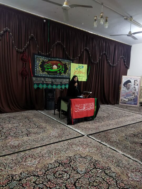 همایش سه ساله های حسینی توسط مدرسه علمیه الزهرا (س) شهرستان جیرفت