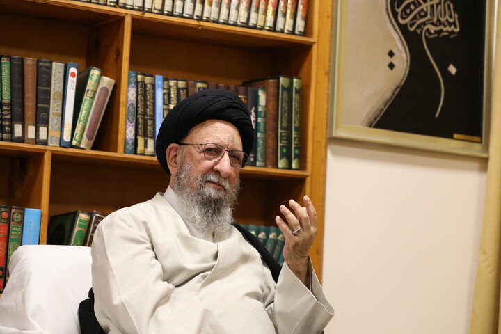 تصاویر/ دیدار مسئول مرکز رسانه و فضای مجازی حوزه علمیه با امام جمعه گلستان