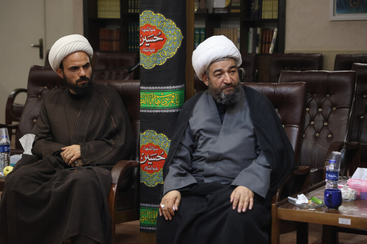 دیدار امام جمعه همدان با رئیس مرکز خدمات