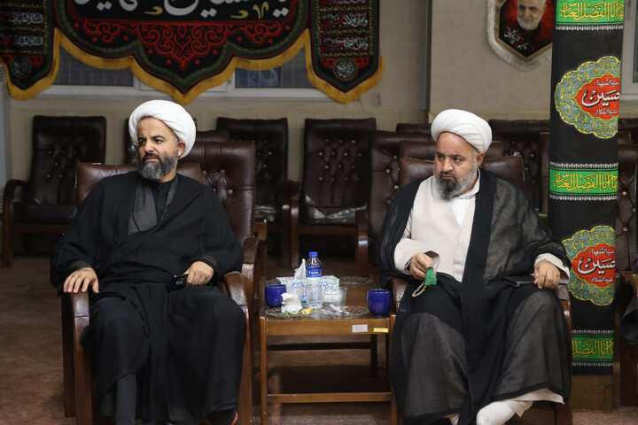دیدار امام جمعه همدان با رئیس مرکز خدمات