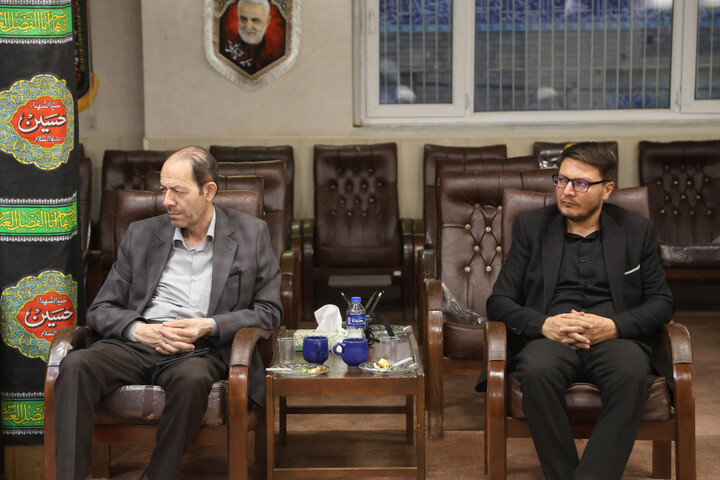 دیدار امام جمعه همدان با رئیس مرکز خدمات