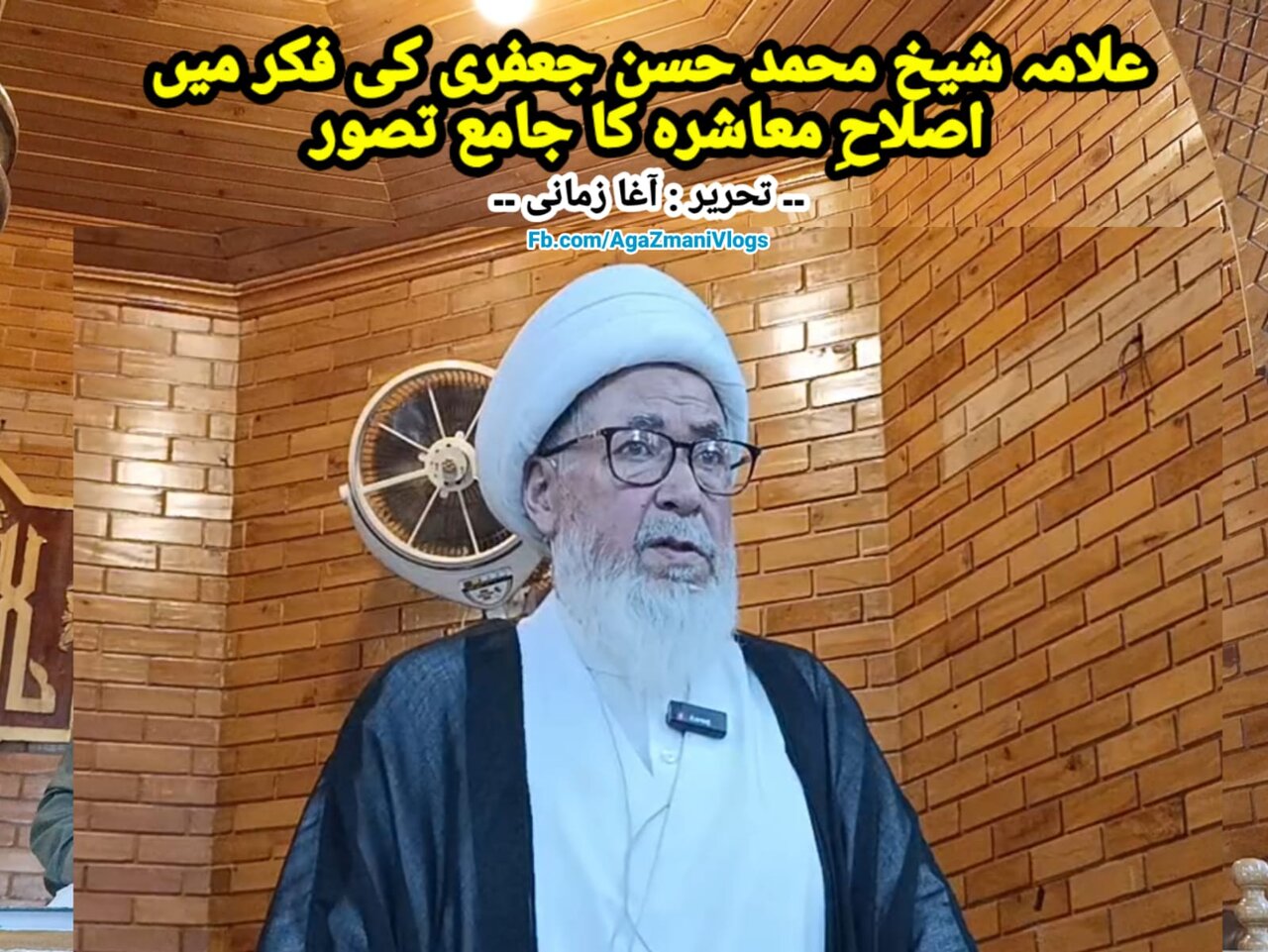 علامہ شیخ محمد حسن جعفری کی فکر میں اصلاحِ معاشرہ کا جامع تصور