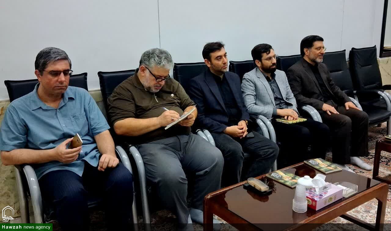 آیین افتتاح رسمی رادیو اینترنتی «قلم‌رو» در حرم مطهر حضرت معصومه (س)