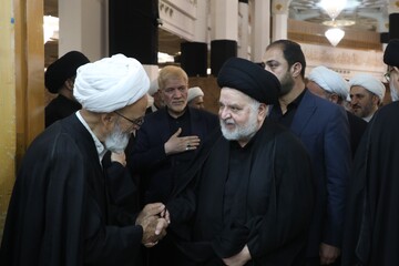 تصاویر/ مراسم بزرگداشت قائد شهید امت از سوی عتبه حسینی (ع) در قم
