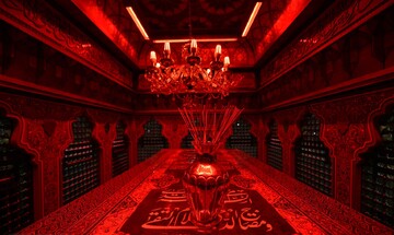 تصاویر/ مراسم غبارروبی حرم حضرت عبدالعظیم حسنی(ع)