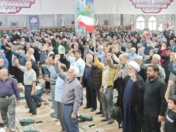 تصاویر/ نماز عبادی سیاسی جمعه کاشان