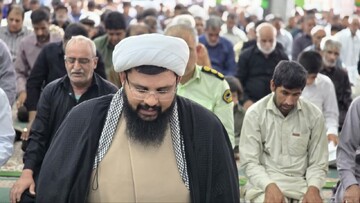 تصاویر/ اقامه نمازجمعه شهرستان ریگان