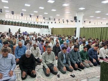 تصاویر/ اقامه نمازجمعه شهرستان رودبارجنوب