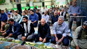 تصاویر/ اقامه نمازجمعه شهرستان فهرج
