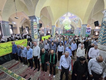 تصاویر/ نماز عبادی سیاسی جمعه شهرستان بهاباد