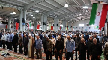 تصاویر/ نماز عبادی سیاسی جمعه در شهرستان مرند