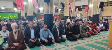 تصاویر/اقامه نماز عبادی سیاسی جمعه در زرندیه