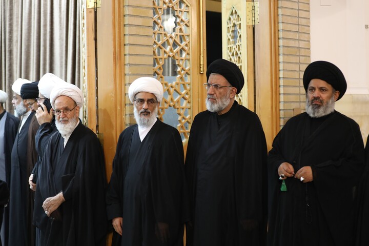 تصاویر/ مراسم بزرگداشت قائد شهید امت از سوی عتبه حسینی (ع) در قم
