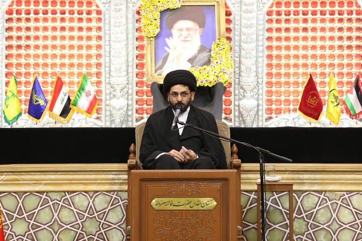 تصاویر/ مراسم بزرگداشت قائد شهید امت از سوی عتبه حسینی (ع) در قم