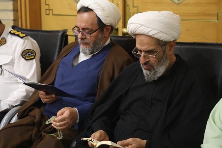 تصاویر/ مراسم بزرگداشت قائد شهید امت از سوی عتبه حسینی (ع) در قم