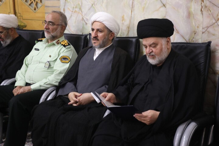 تصاویر/ مراسم بزرگداشت قائد شهید امت از سوی عتبه حسینی (ع) در قم