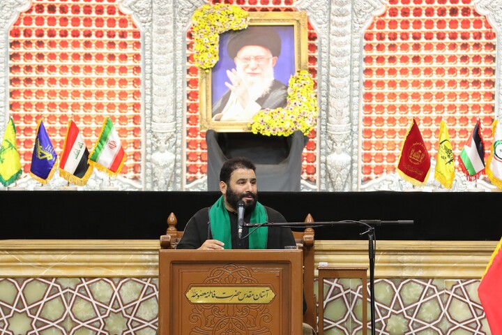 تصاویر/ مراسم بزرگداشت قائد شهید امت از سوی عتبه حسینی (ع) در قم