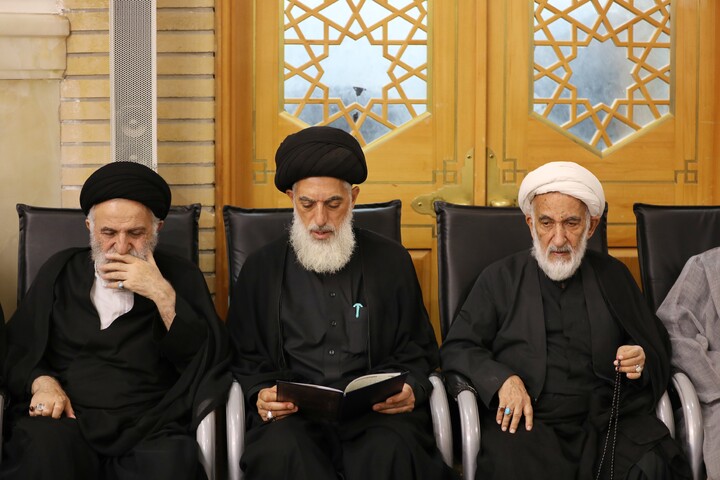 تصاویر/ مراسم بزرگداشت قائد شهید امت از سوی عتبه حسینی (ع) در قم