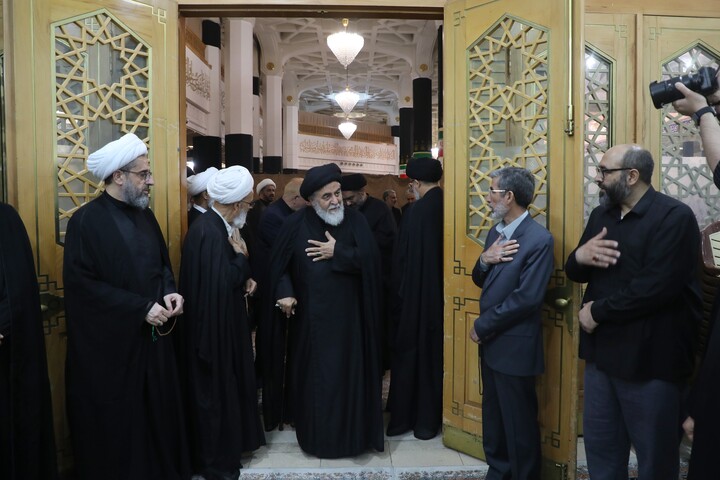تصاویر/ مراسم بزرگداشت قائد شهید امت از سوی عتبه حسینی (ع) در قم