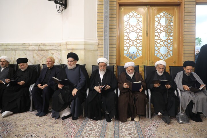 تصاویر/ مراسم بزرگداشت قائد شهید امت از سوی عتبه حسینی (ع) در قم