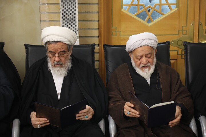 تصاویر/ مراسم بزرگداشت قائد شهید امت از سوی عتبه حسینی (ع) در قم