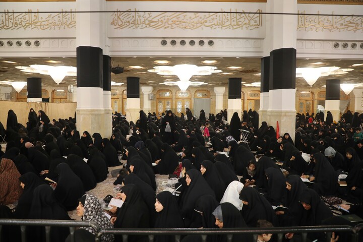 تصاویر/ مراسم بزرگداشت قائد شهید امت از سوی عتبه حسینی (ع) در قم