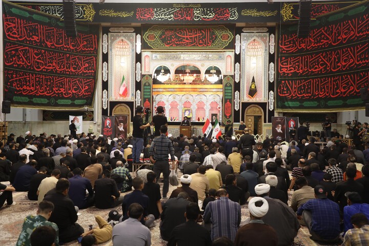 تصاویر/ مراسم بزرگداشت قائد شهید امت از سوی عتبه حسینی (ع) در قم