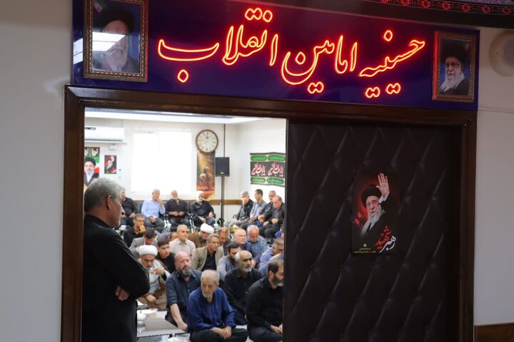 تصاویر/ مراسم روضه‌خوانی در دفتر امام‌ جمعه اسلامشهر