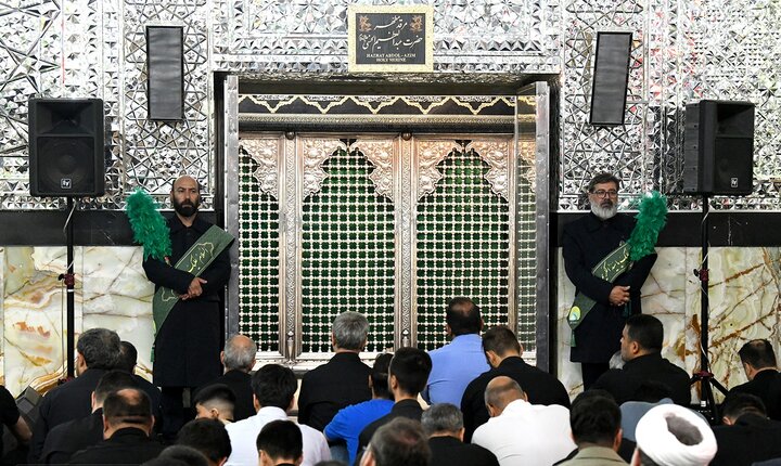 تصاویر/ مراسم غبارروبی حرم حضرت عبدالعظیم حسنی(ع)