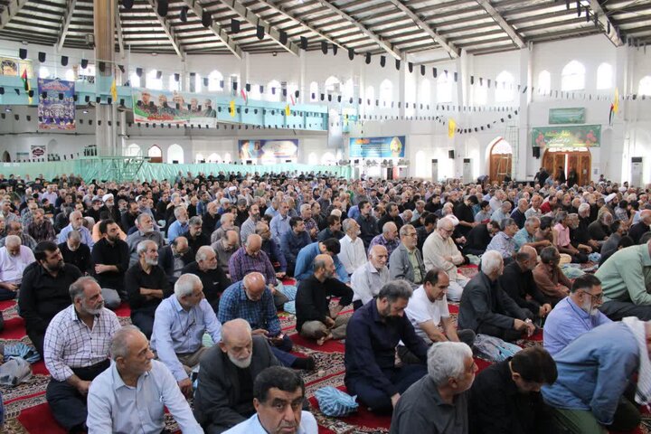 تصاویر/ نماز عبادی سیاسی جمعه در شهرستان آمل