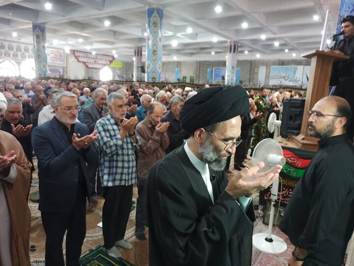 تصاویر/ نماز عبادی سیاسی جمعه کاشان