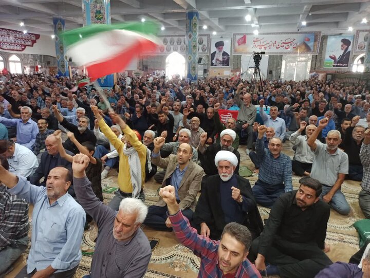 تصاویر/ نماز عبادی سیاسی جمعه کاشان