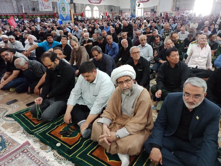 تصاویر/ نماز عبادی سیاسی جمعه کاشان