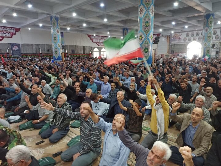 تصاویر/ نماز عبادی سیاسی جمعه کاشان