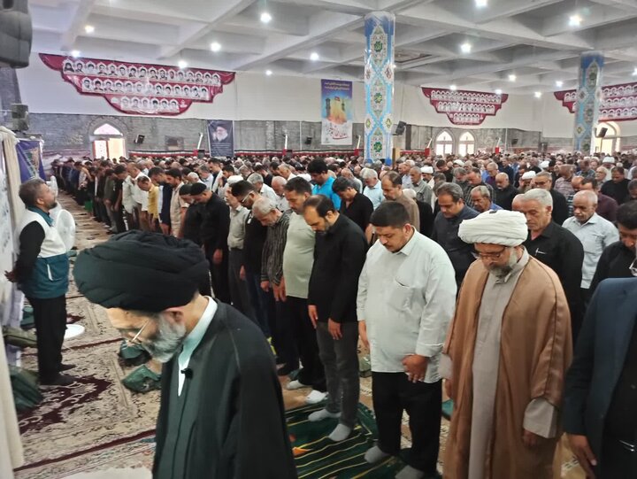 تصاویر/ نماز عبادی سیاسی جمعه کاشان