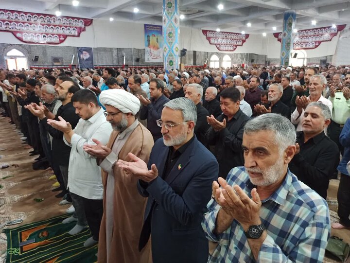 تصاویر/ نماز عبادی سیاسی جمعه کاشان