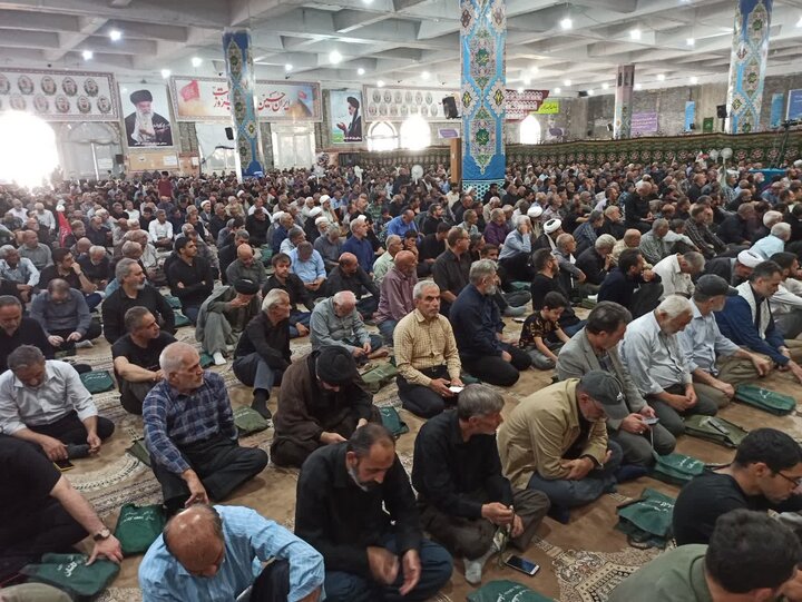 تصاویر/ نماز عبادی سیاسی جمعه کاشان
