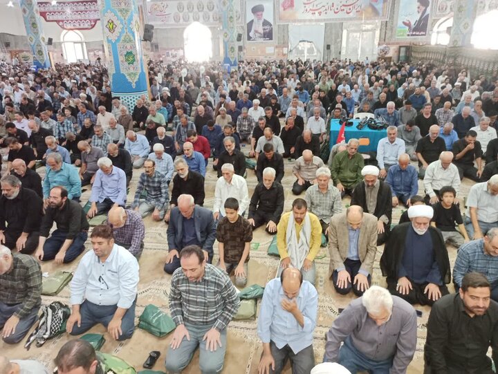 تصاویر/ نماز عبادی سیاسی جمعه کاشان