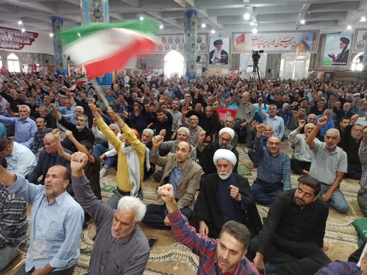 تصاویر/ نماز عبادی سیاسی جمعه کاشان