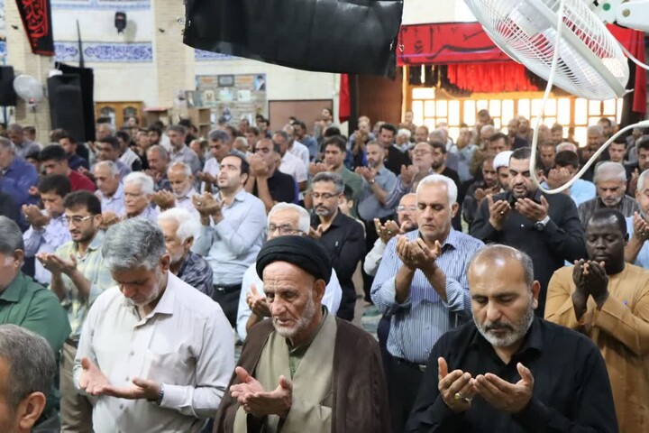 نماز جمعه عالیشهر به روایت تصویر