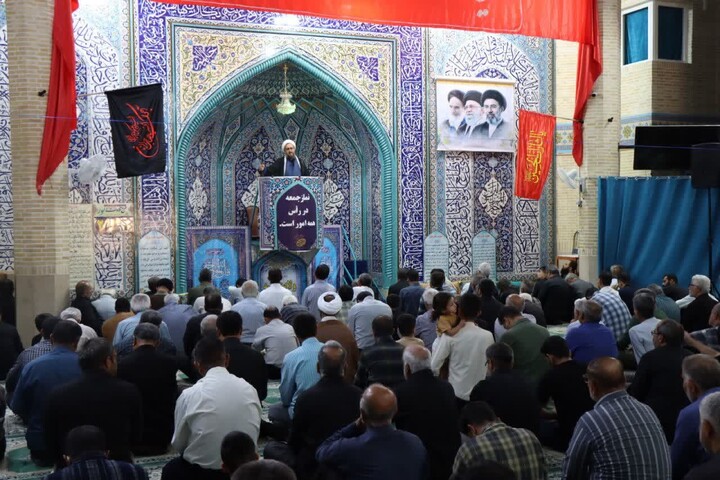 نماز جمعه عالیشهر به روایت تصویر