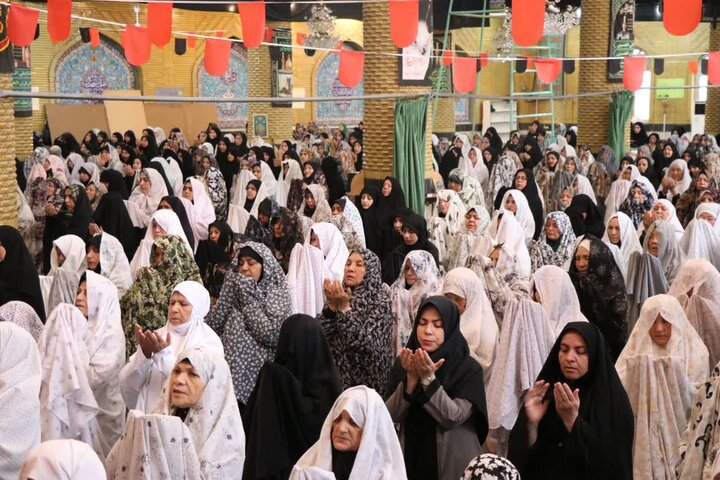 تصاویر/ برگزاری نماز عبادی سیاسی جمعه در قرچک